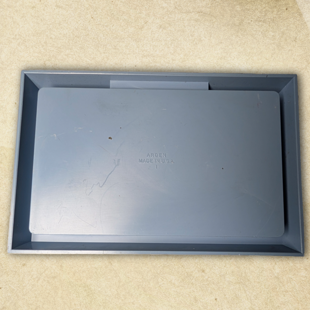 Blue Waltham Vintage Watch Presentation Box BOX ONLY