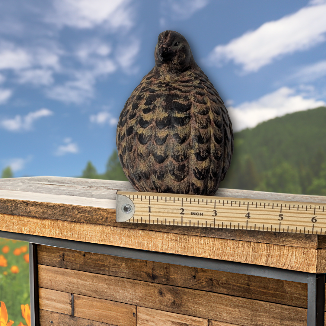 Mid-Century Modern Charming Quail Figurine