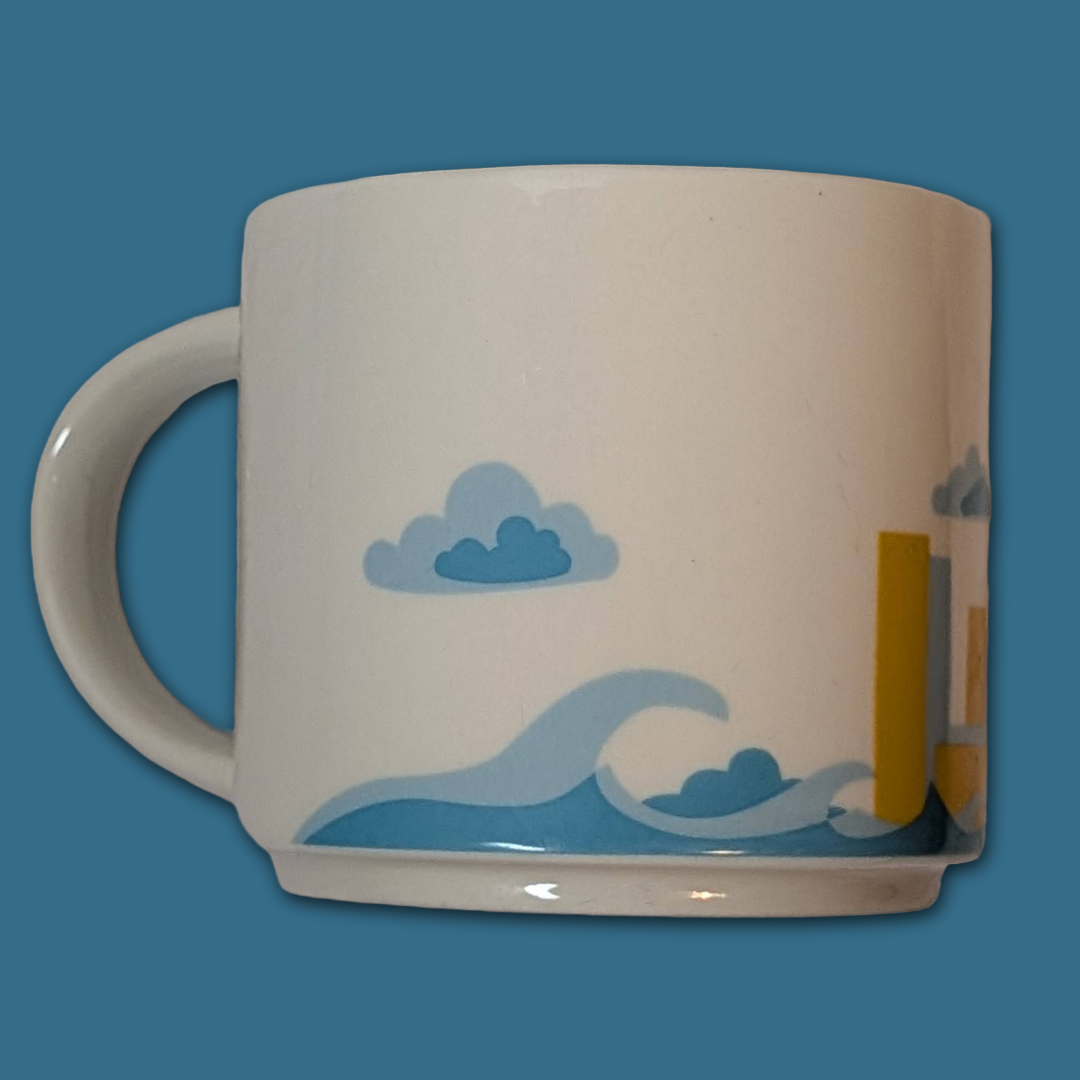 Starbucks You Are Here California Mug 14oz Coffee Cup YAH Series 2013 Original