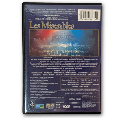 Les Misérables: The Dream Cast in Concert (DVD, 1998) - Royal Albert Hall