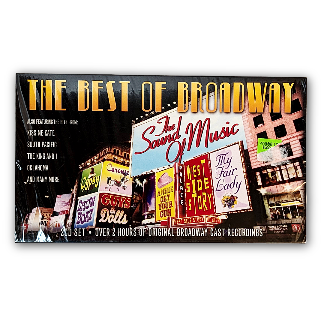 Broadway: The Great Original Cast Recordings, a 2-disc CD set released by Sony/Legacy, unopened