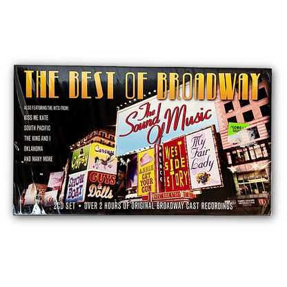 Broadway: The Great Original Cast Recordings, a 2-disc CD set released by Sony/Legacy, unopened