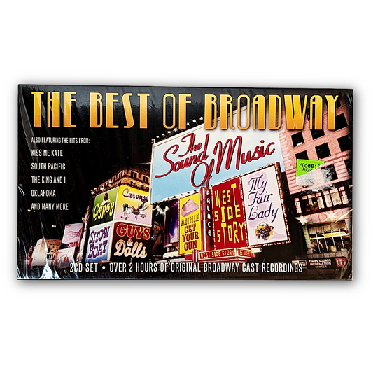 Broadway: The Great Original Cast Recordings, a 2-disc CD set released by Sony/Legacy, unopened