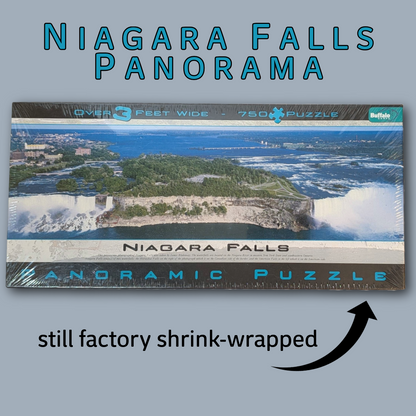 Buffalo Games Niagara Falls Panoramic Jigsaw Puzzle 750 pc NEW SEALED 3ft Wide