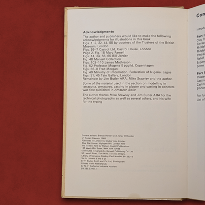 Starting with Sculpture by Robert Dawson (Hardcover, 1968 Printing)