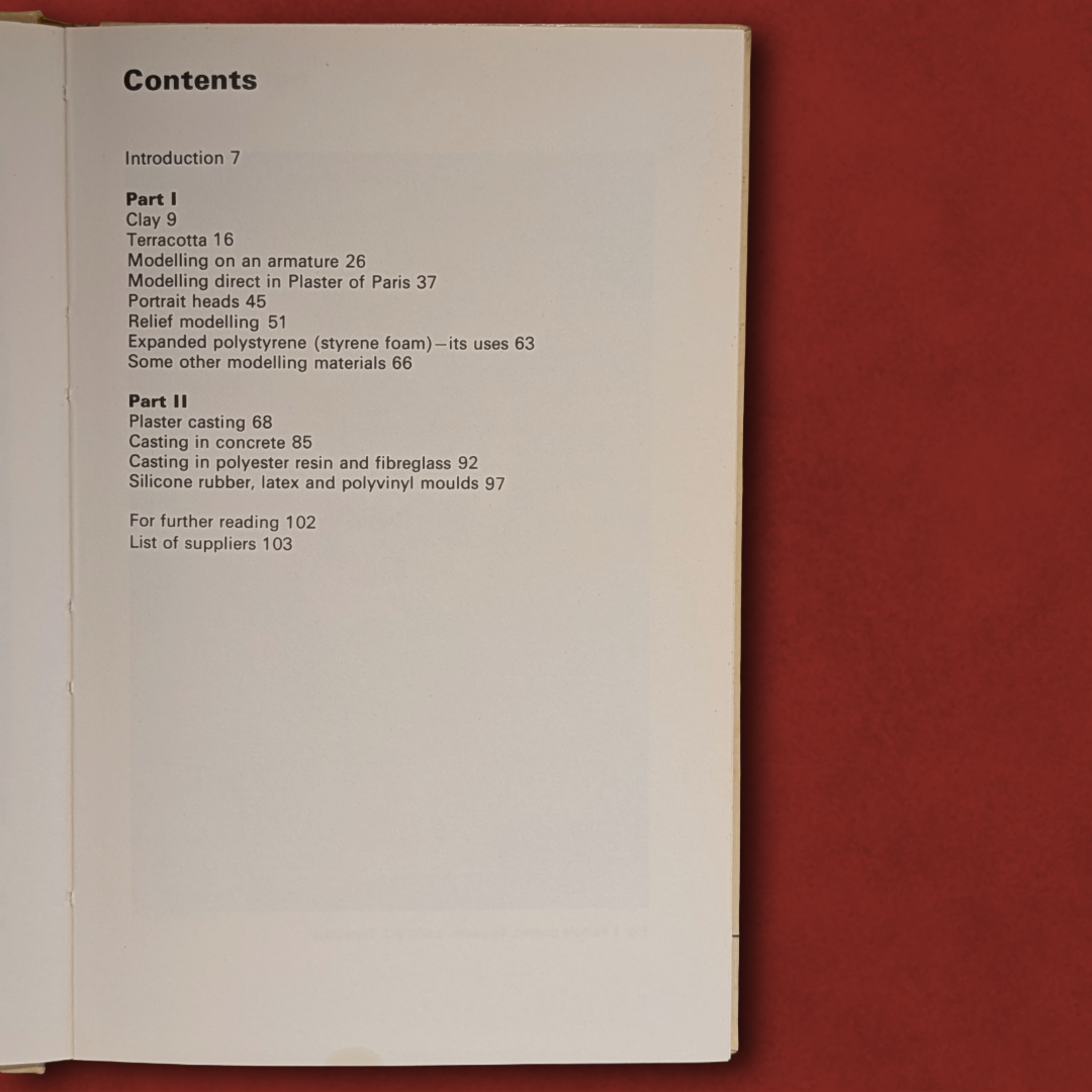 Starting with Sculpture by Robert Dawson (Hardcover, 1968 Printing)