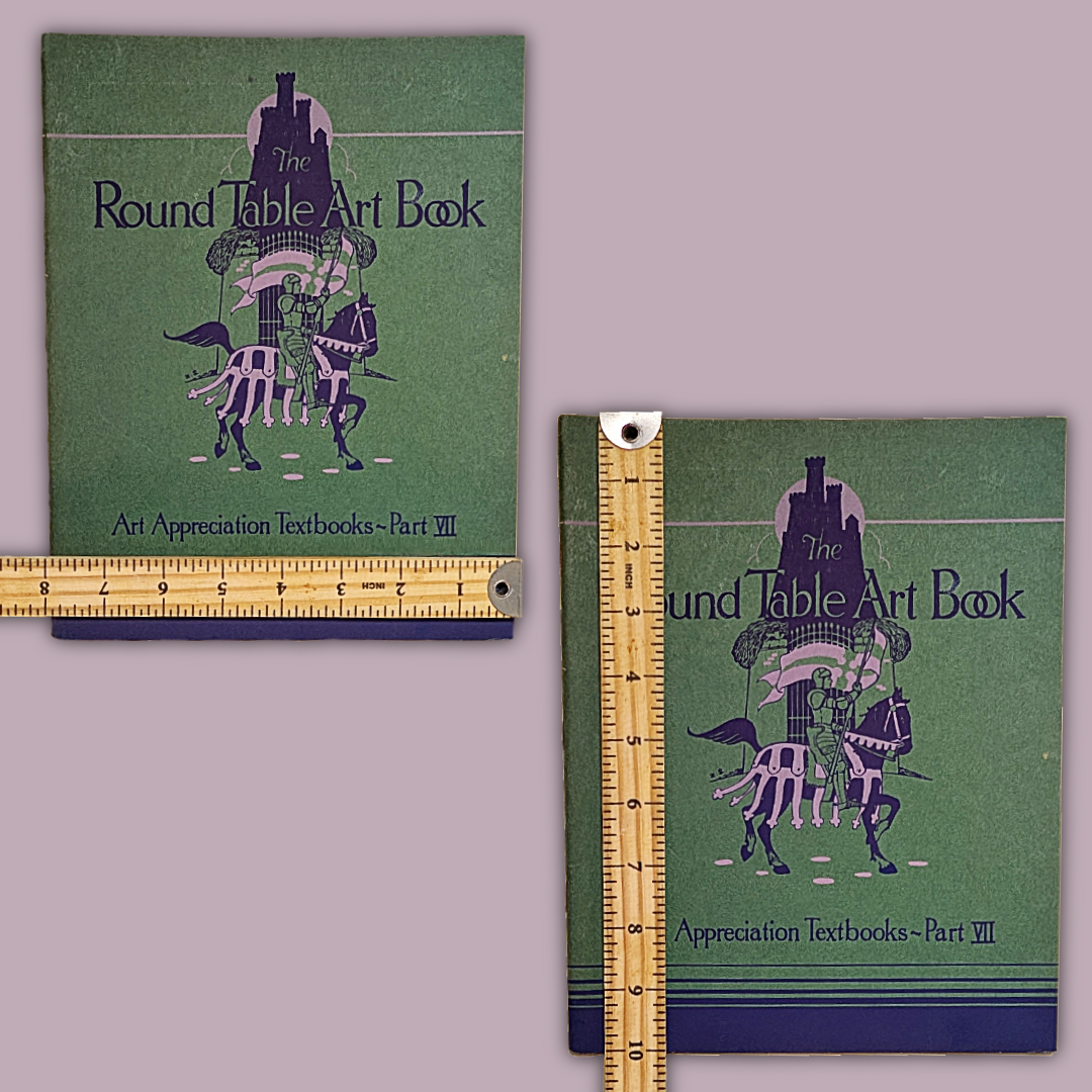 The Round Table Art Book, v. VII, 1930 Art Appreciation with Color/B&W Illus.