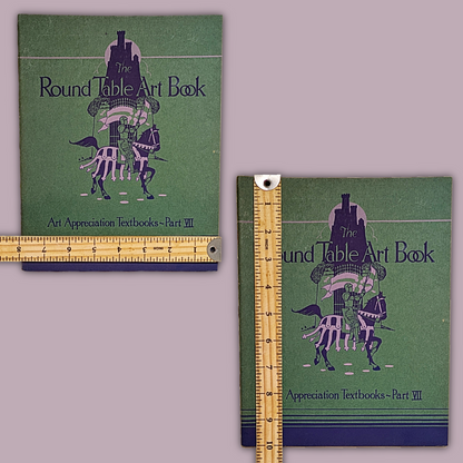 The Round Table Art Book, v. VII, 1930 Art Appreciation with Color/B&W Illus.