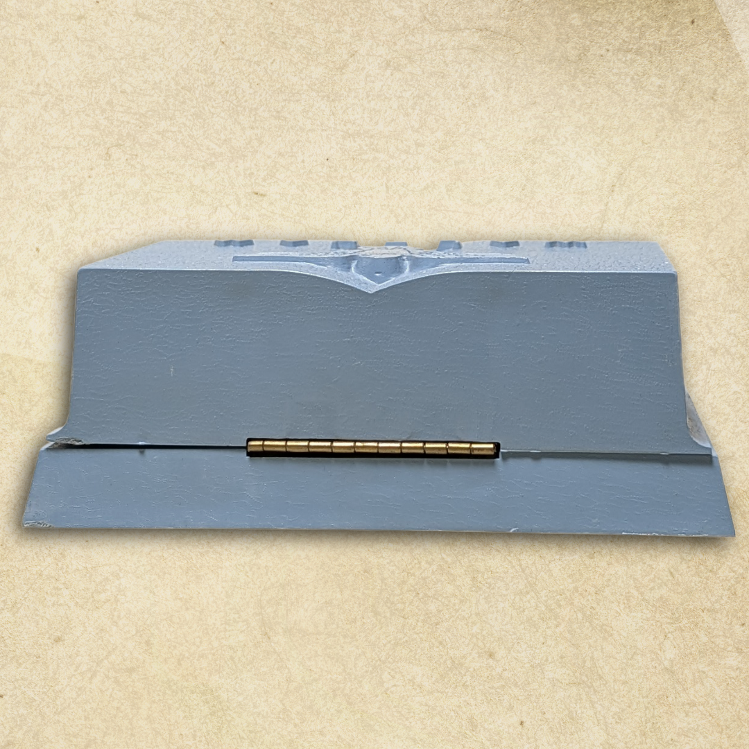 Blue Waltham Vintage Watch Presentation Box BOX ONLY