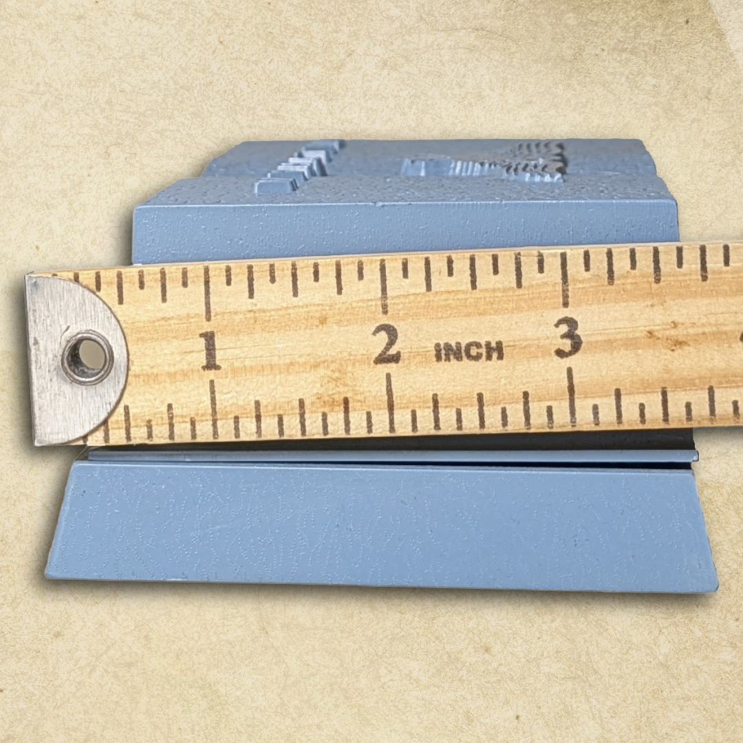Blue Waltham Vintage Watch Presentation Box BOX ONLY