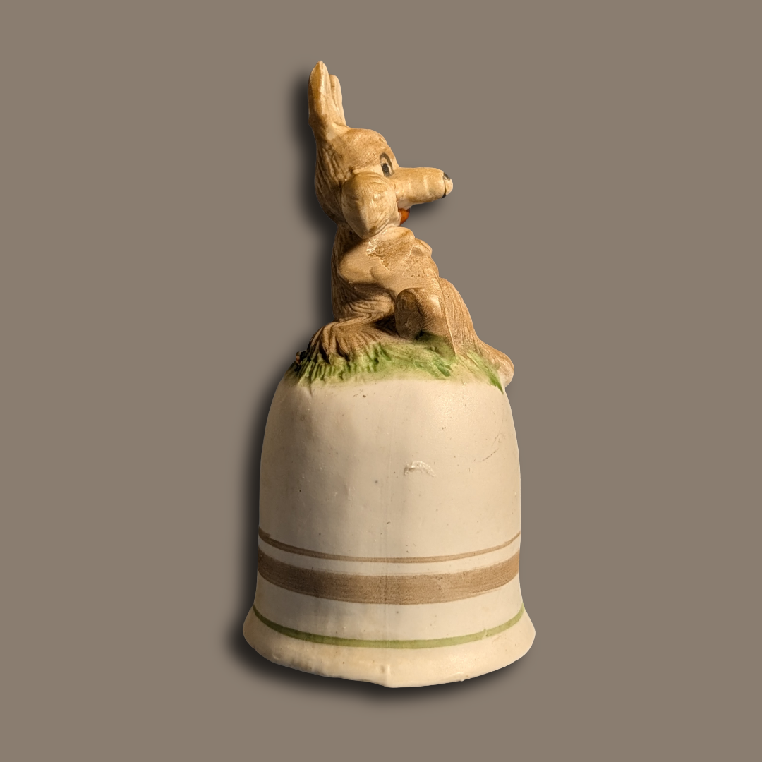 Price Products 1979 "Ugly Vintage" Licensed Looney Toons Wile E. Coyote bisque bell