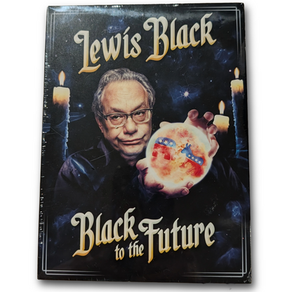Sealed Lewis Black "Black to the Future" DVD, released 2017