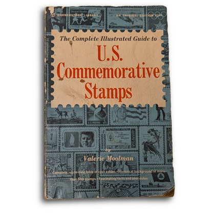 Vintage 1964 US Commemorative Stamps Illustrated Guide Book Valerie Moolman