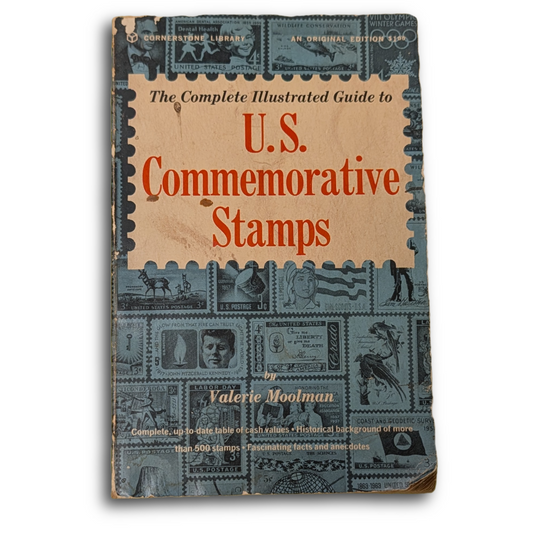 Vintage 1964 US Commemorative Stamps Illustrated Guide Book Valerie Moolman
