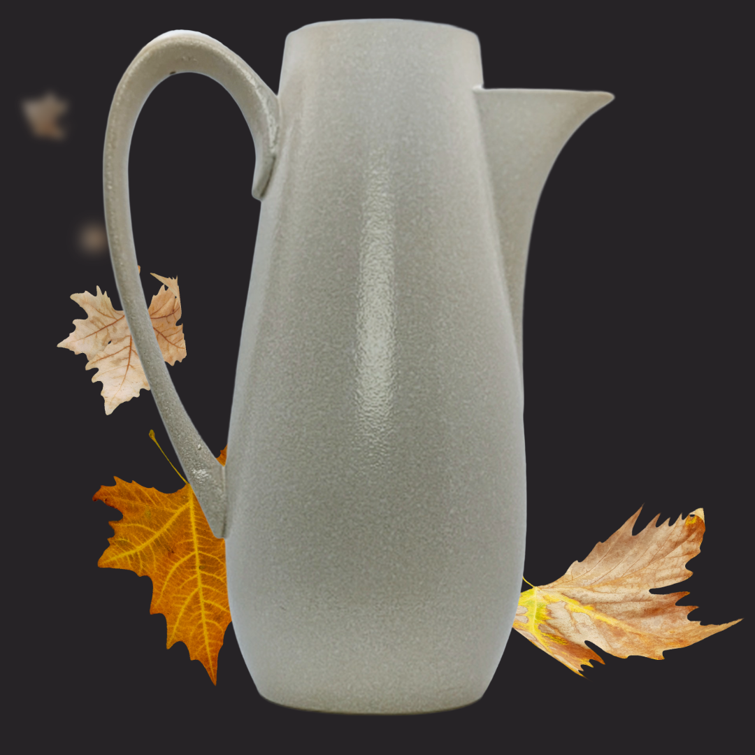 MCM Harmony House "Maple Leaf" Stoneware Coffee Pot - Vintage 1971 Sears - Replacement Piece