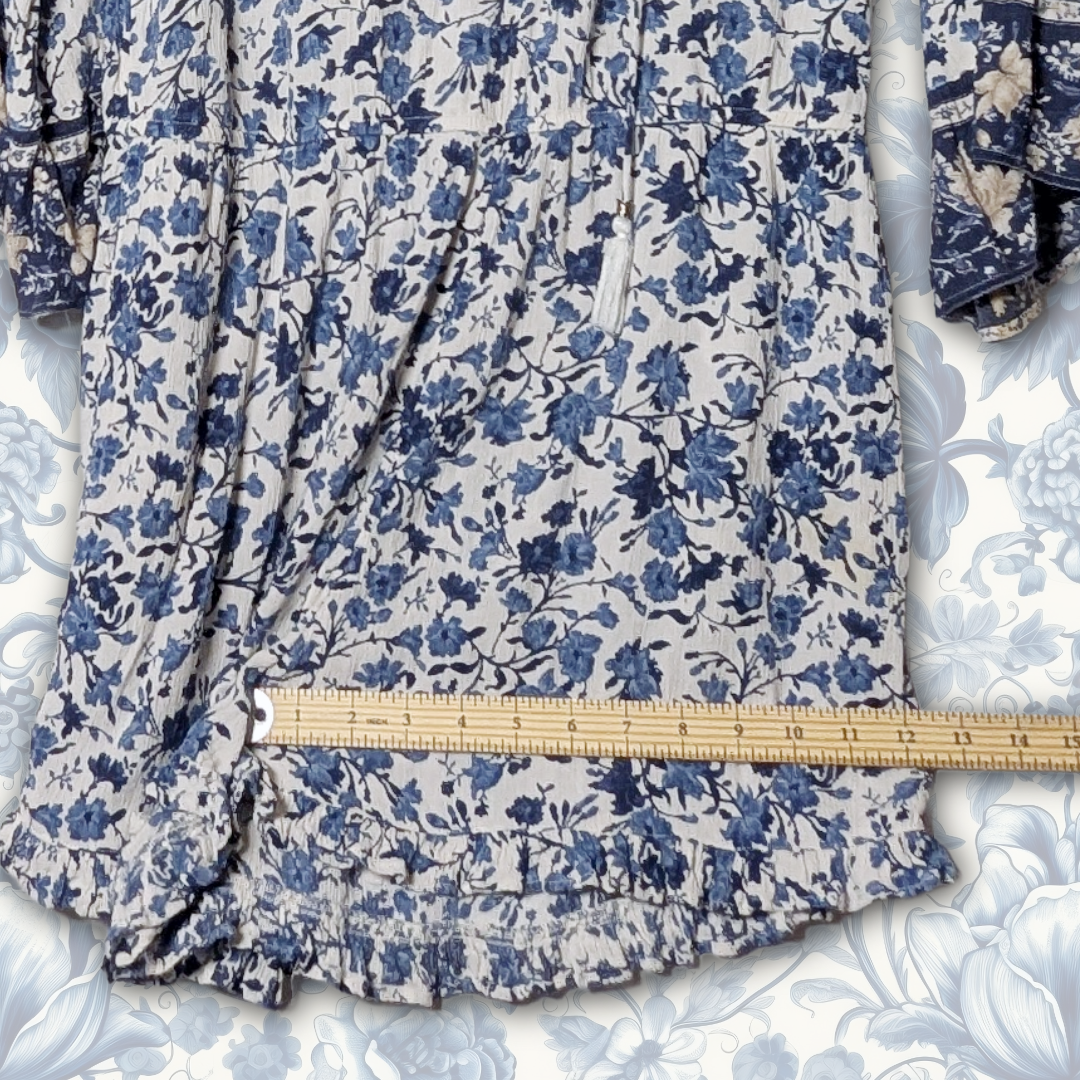 American Eagle size XS Floral Romper, Modal/Viscose blend