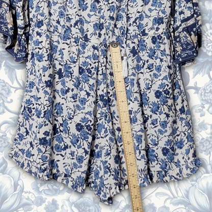 American Eagle size XS Floral Romper, Modal/Viscose blend