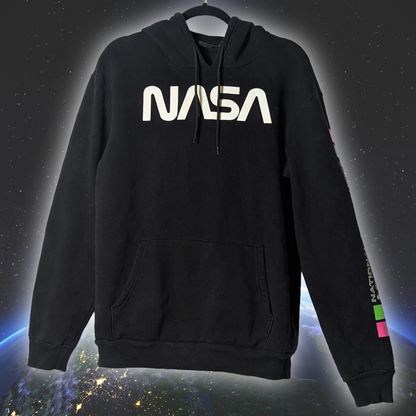 Unisex Hyper Space NASA Pop Art Astronaut Hoodie, size M