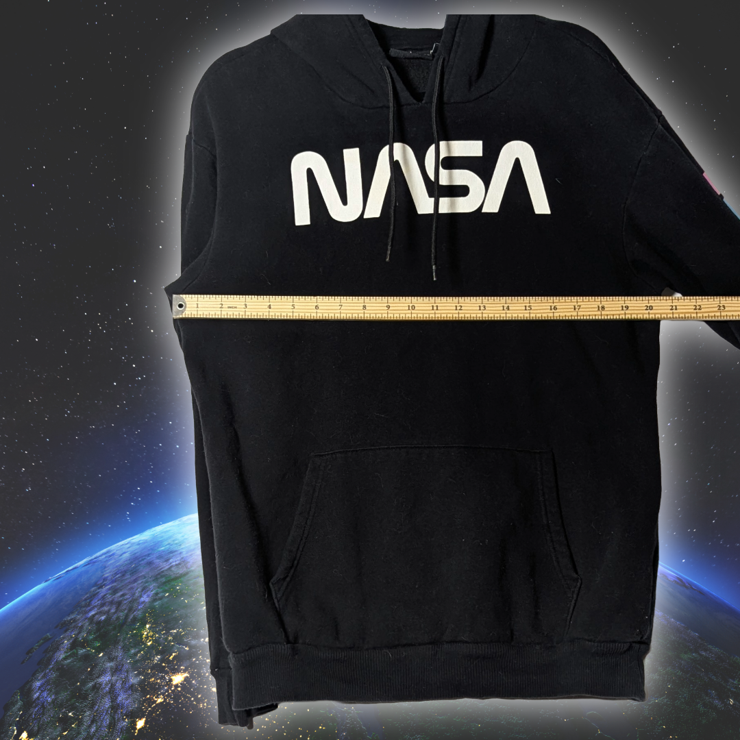 Unisex Hyper Space NASA Pop Art Astronaut Hoodie, size M