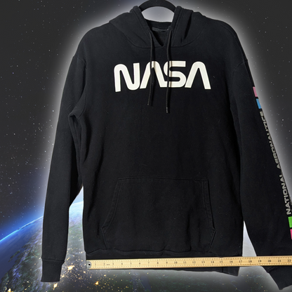 Unisex Hyper Space NASA Pop Art Astronaut Hoodie, size M