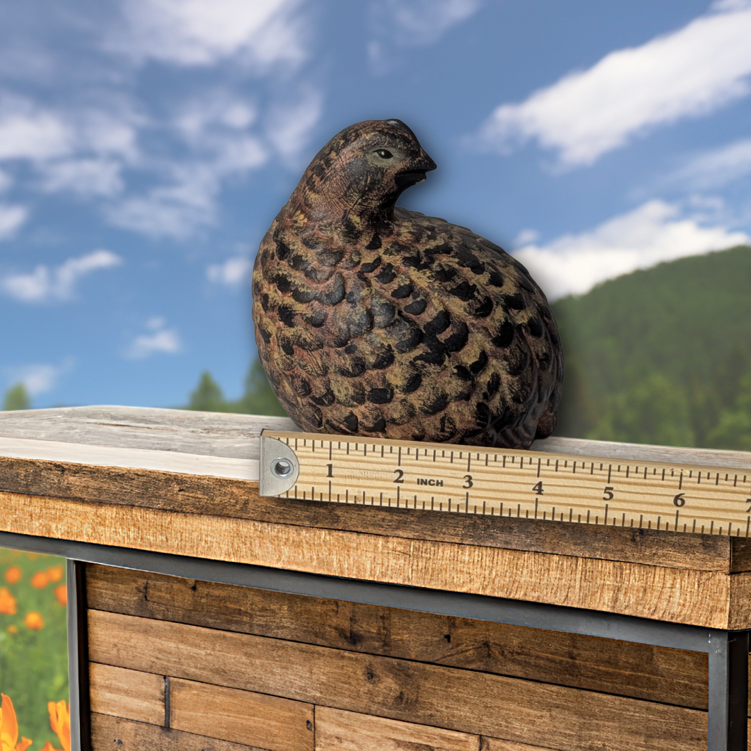 Mid-Century Modern Charming Quail Figurine