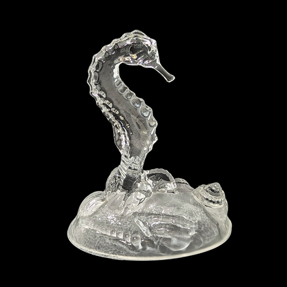 Vintage Cristal d'Arques Lead Crystal Seahorse – Made in France