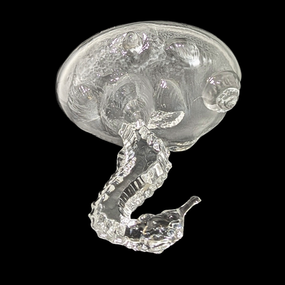Vintage Cristal d'Arques Lead Crystal Seahorse – Made in France