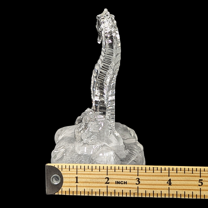 Vintage Cristal d'Arques Lead Crystal Seahorse – Made in France