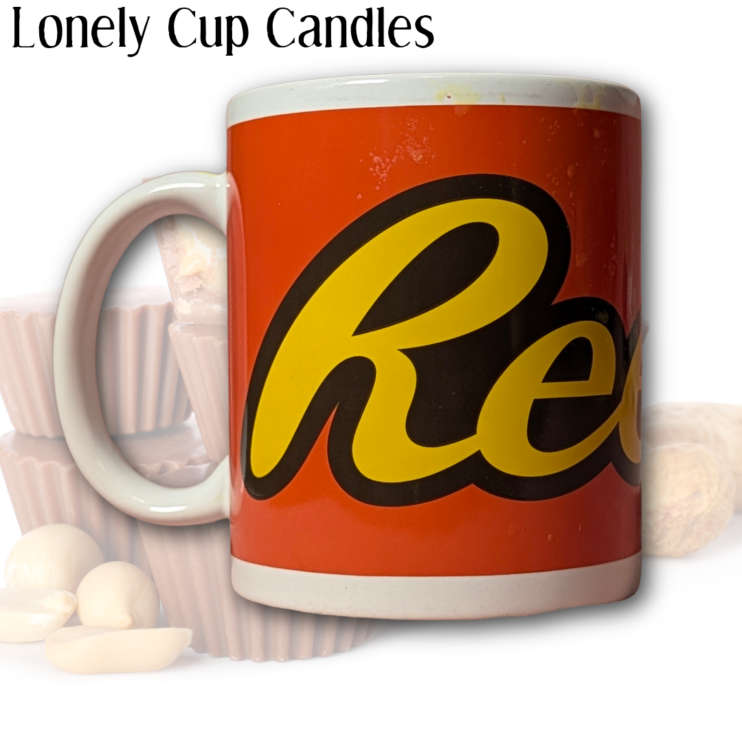 Reese's Novelty Mug with Hand-Poured PB Cup Scented Candle