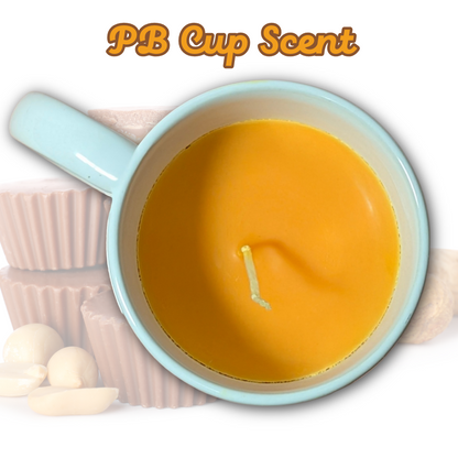 Reese's Novelty Mug with Hand-Poured PB Cup Scented Candle