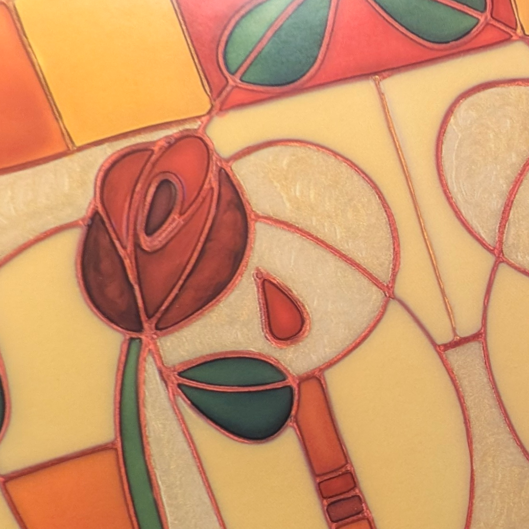 Vintage Pimpernel Placemats (9) and Coasters (14) in "Copper Rose" Pattern