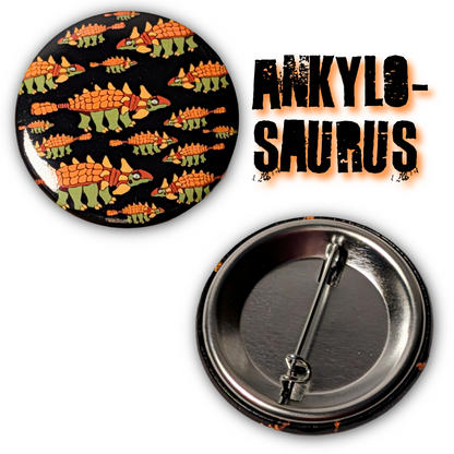 Sassy Animal Button (Cow, Crow, Ankylosaurus, Deer, Red Panda)
