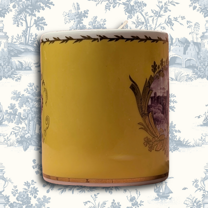 Windsor Castle Royal Collection Trust 1980s Transferware Commemorative Mug with Country Estate Scented Candle
