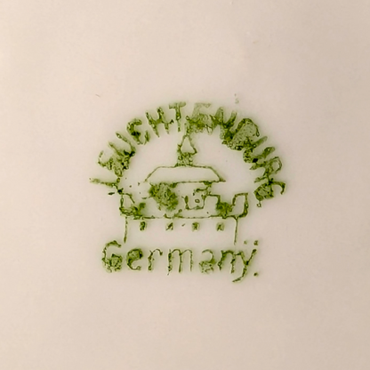 Elephant Family Lehmann & Sohn elegant early 20th century plate