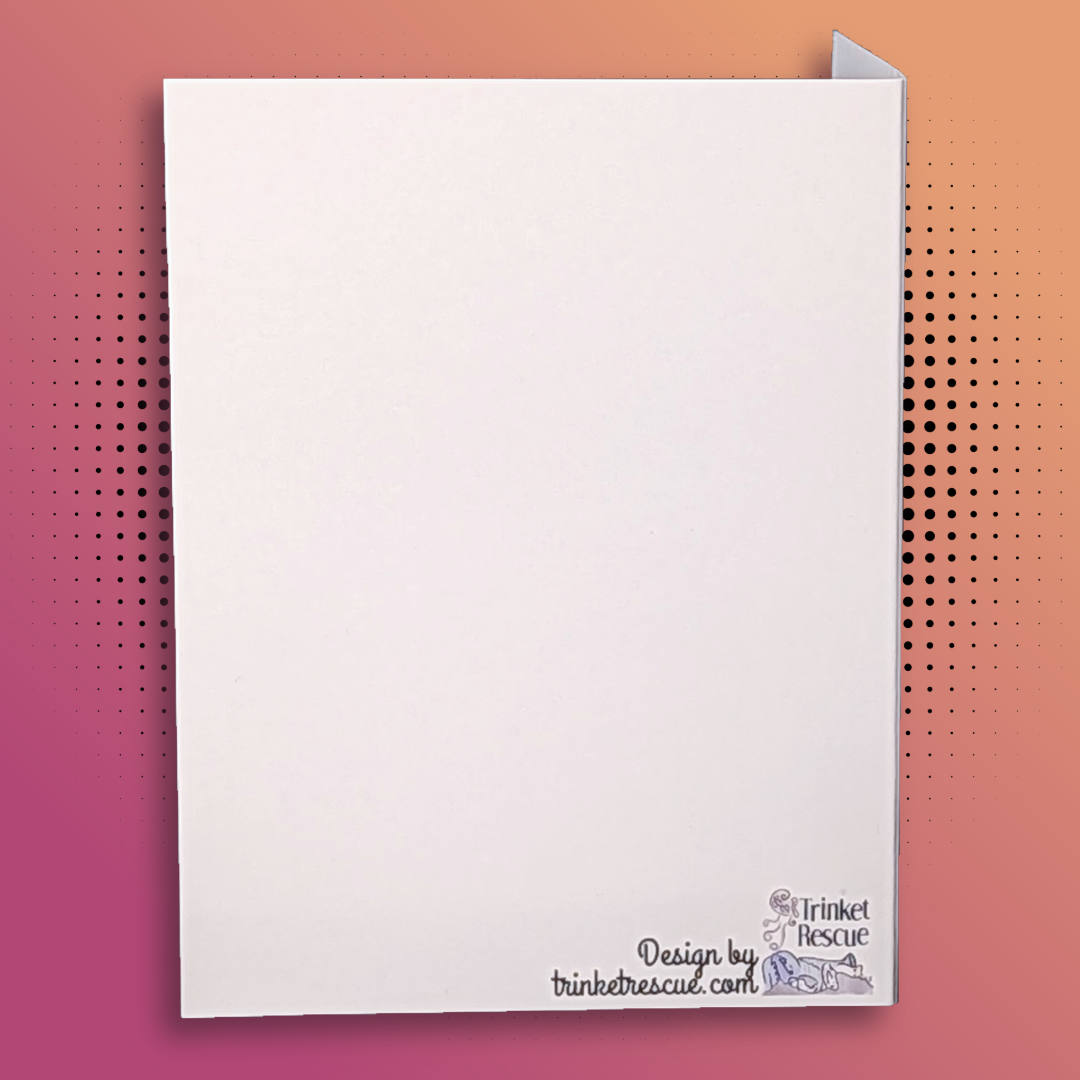 Funny Goose "I just honking love you" Valentine's Day Card, 5.5"x4.25", with Mailing Envelope