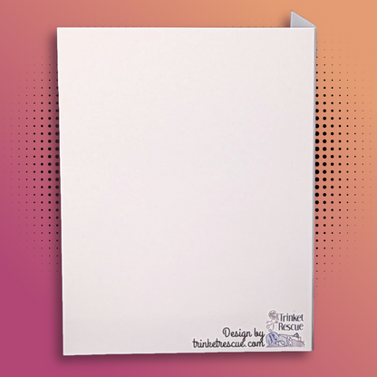 Funny Goose "I just honking love you" Valentine's Day Card, 5.5"x4.25", with Mailing Envelope