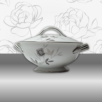 Noritake Rosamor pattern serving pieces