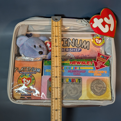 1999 Ty Beanie Babies Platinum Edition Club Kit - Vintage Sealed/New Old Stock