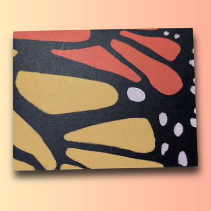 Butterfly Wing Blank Note Cards, Set of 6 or 9