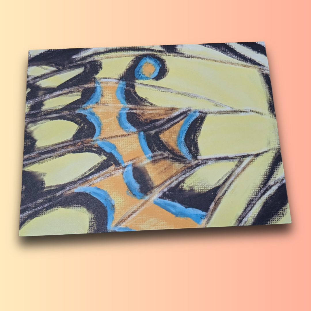 Butterfly Wing Blank Note Cards, Set of 6 or 9