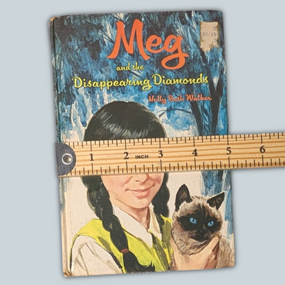 Meg and the Disappearing Diamonds Vintage Hardcover Book, 1969 ed.