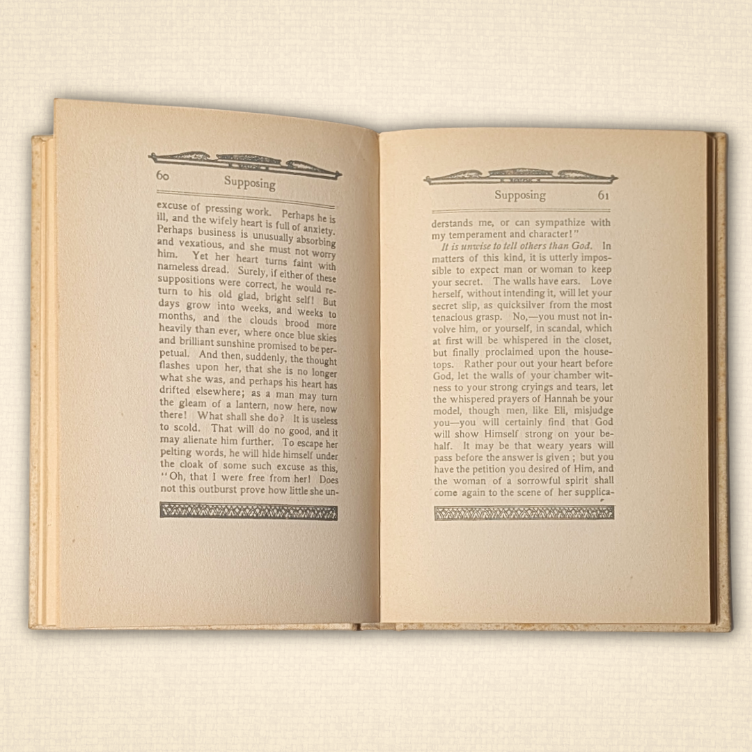 Lovers Alway F.B. Meyer 1912 Antique Hardcover Book Wedding Souvenir Christian
