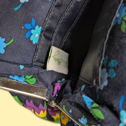 Vera Bradley Midnight Blues (ret. 2014) Kisslock Framed Handbag