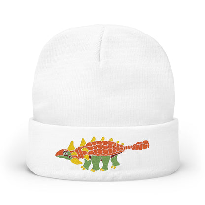 Ankylosaurus Embroidered Beanie