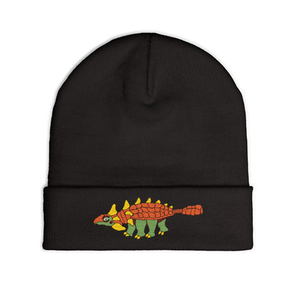 Ankylosaurus Embroidered Beanie