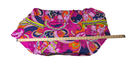 Trina Turk "French Riviera" Multi-Color Paisley Tunic Swim Cover-Up Dress size M